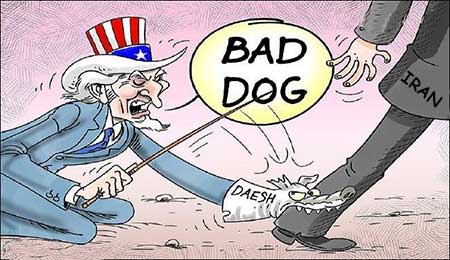 Washington utilise le «califat» de Baghdadi contre l’Iran.
