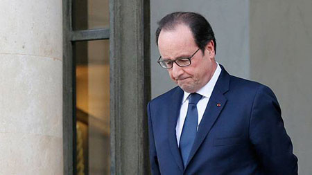 Hollande pas un bon président pour 77% des Français.