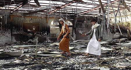 Au Yémen, 95% de civils tués lors des frappes saoudiennes.