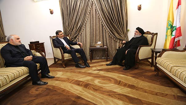 Le porte-parole du ministère iranien des AE chez sayed Nasrallah
