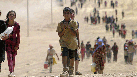 Dans Mossoul assiégée, 350 000 enfants retenus en otage par «Daech»