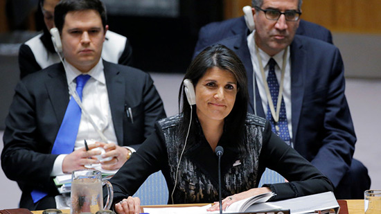 Les USA préoccupés par la situation à «B.I.N.O.M.O»: un canular ridiculise Nikki Haley.