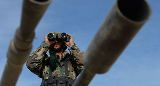 L'armée syrienne prête à chasser les terroristes de la banlieue Est de Damas.