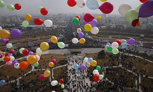 L’Iran fête le 38e anniversaire de la Révolution islamique.