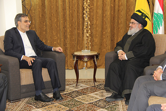 L’adjoint du ministre iranien des AE chez sayed Nasrallah