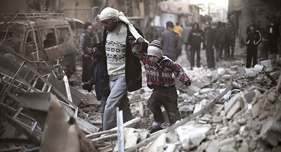 Ghouta orientale: les civils demandent massivement à être évacués, selon la Défense russe