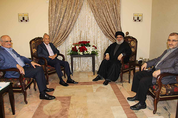 Le président Berry chez sayed Nasrallah: Il faut un travail sérieux pour lutter contre la corruption