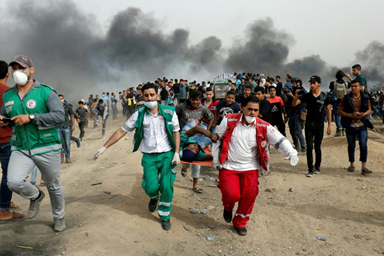 Marche du retour: un Palestinien blessé lors des affrontements succombe à ses blessures