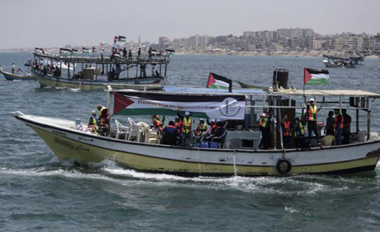 Un bateau palestinien partant de Gaza pour dénoncer le blocus arrêté par «Israël»