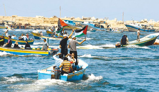 «Israël» intercepte un second bateau de militants anti-blocus au large de Gaza