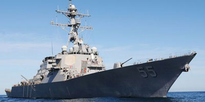 Un cinquième destroyer US déployé en Méditerranée