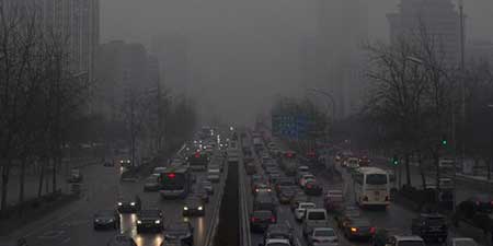 Pollution catastrophique en Chine.