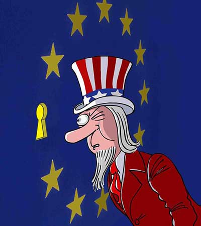 La confiance des Européens aux USA est «ébranlée».