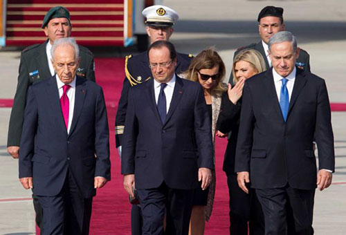 Hollande, «ami d’Israël», reste ferme face à l’Iran