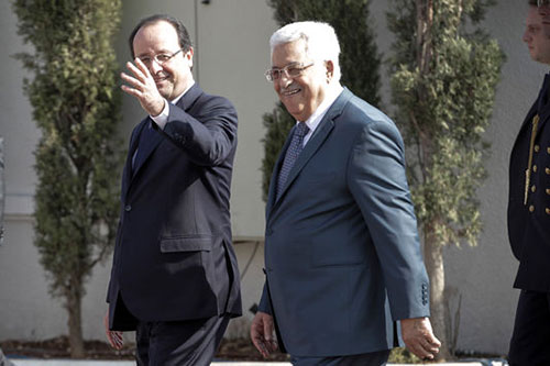 A Ramallah, Hollande rassure les Palestiniens