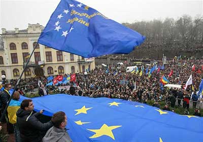 En Ukraine, une mobilisation sans précédent pour un accord avec l'UE.