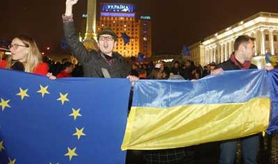 En Ukraine, une mobilisation sans précédent pour un accord avec l'UE.