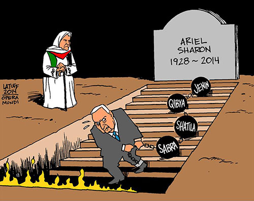 Ariel Sharon, la fin d’un criminel de guerre