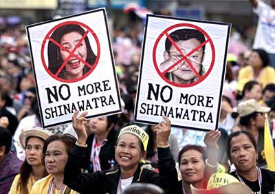 Shinawatra inculpée pour «négligence».