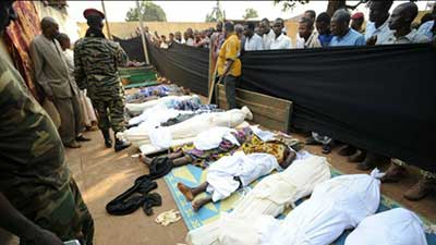 La Centrafrique vidée de ses populations musulmanes sous l’égide des militaires français.
