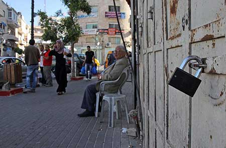 Grève générale à Jérusalem-est en solidarité avec les prisonniers palestiniens.