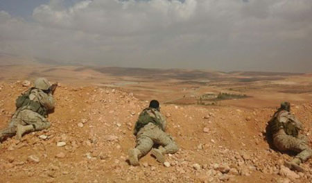 Visite spéciale aux combattants du Hezbollah au Qalamoun (1).