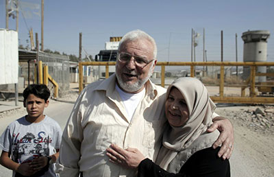 Le président du Parlement palestinien libéré après un an d’emprisonnement.