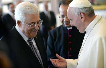 Le Vatican reconnaît l'Etat de Palestine