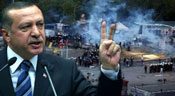 Erdogan défend son coup de force, des appels à la grève
