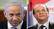 Hollande assure «Israël» de «sa fermeté» sur l’Iran