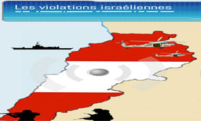 Mille violations israéliennes contre le Liban en 2013 (infographie)  