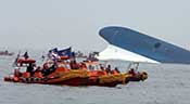Plusieurs centaines de disparus dans le naufrage d’un ferry en Corée du Sud
