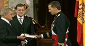 Espagne: le nouveau roi Felipe VI prête serment
