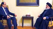 Maliki chez sayed Nasrallah: «Certains de la victoire des peuples de la région sur Daech»
