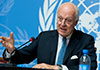 Syrie: l’envoyé spécial de l’ONU Staffan de Mistura attendu à Moscou mardi