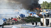 Jungle de Calais: 40 blessés dans une importante rixe de migrants, l’enquête ouverte

