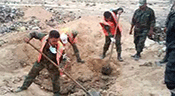 150 corps découverts dans une fausse commune à Palmyre

