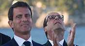 Primaire de gauche: Hollande menacé, Valls renforce son avance
