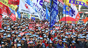Corée du Sud: grande manifestation pour le départ de la présidente

