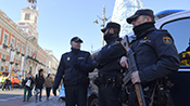 Espagne: La police découvre des vidéos de terroristes en armes menaçant Madrid