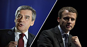Présidentielle 2017: les Français préfèrent Macron à Fillon
