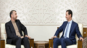 Assad et Abdullahian affirment l’appui de la Syrie et de l’Iran à l’accord sur la cessation des hostilités

