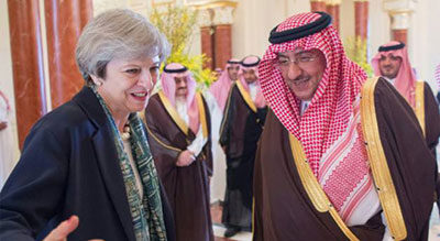 Theresa May en quête d’argent frais en Arabie saoudite

