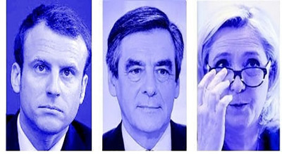 France/Présidentielle 2017: Le Pen devance Macron et Fillon
