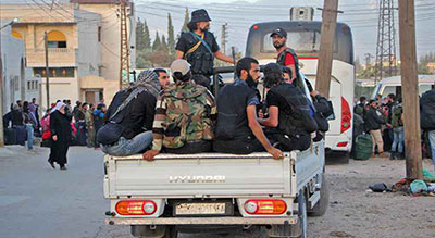 Syrie/évacuation: les extrémistes ont finalement quitté la ville de Madaya

