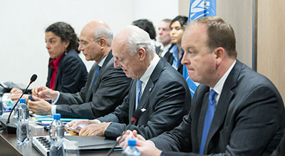 #Syrie: #rencontre bilatérale Russie-ONU lundi à #Genève