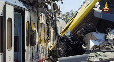 Accident ferroviaire en #Italie: 2 morts, liaison avec l’#Autriche coupée