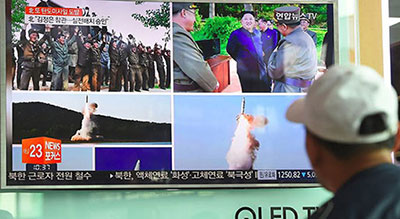 La Corée du Nord a tiré un missile selon Séoul


