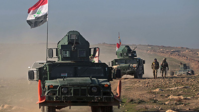 «#Daech» encerclé par l’armée irakienne à #Mossoul