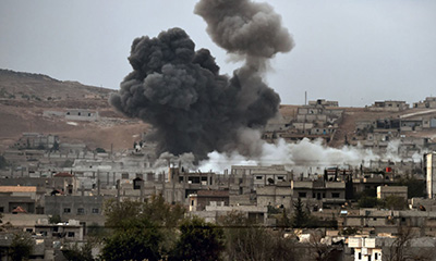 #Syrie: 472 civils tués par les raids de la coalition depuis un mois